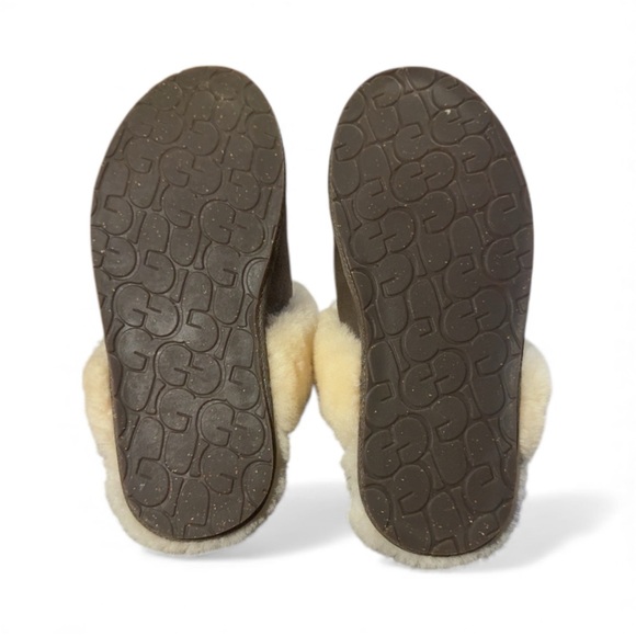UGG Scuffette II Suede Women's Slippers Espresso Size 9 US - Picture 5 of 6